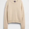 Pull court oversize 100 % coton