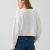Pull court oversize « Americana » 100 % coton