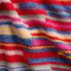Pull court rayé 100 % coton