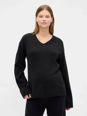 Pull de maternité CashSoft à col en V