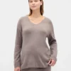 Pull de maternité CashSoft à col en V