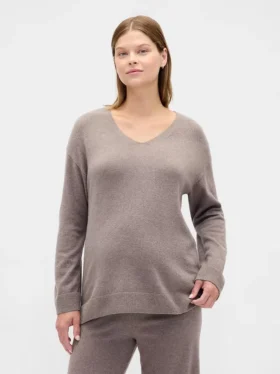 Pull de maternité CashSoft à col en V