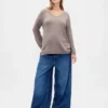 Pull de maternité CashSoft à col en V