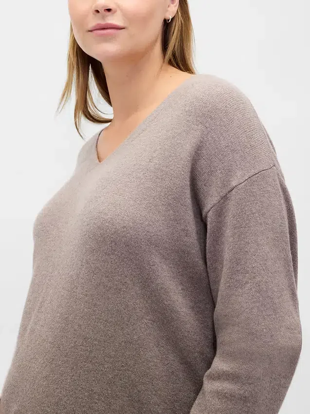 Pull de maternité CashSoft à col en V