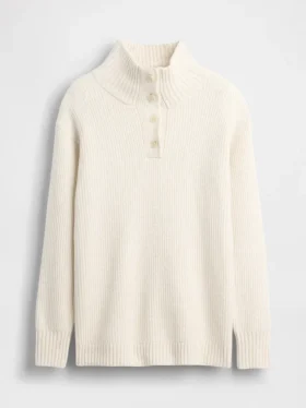 Pull de maternité CashSoft à col montant