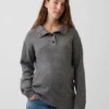 Pull de maternité CashSoft à col montant