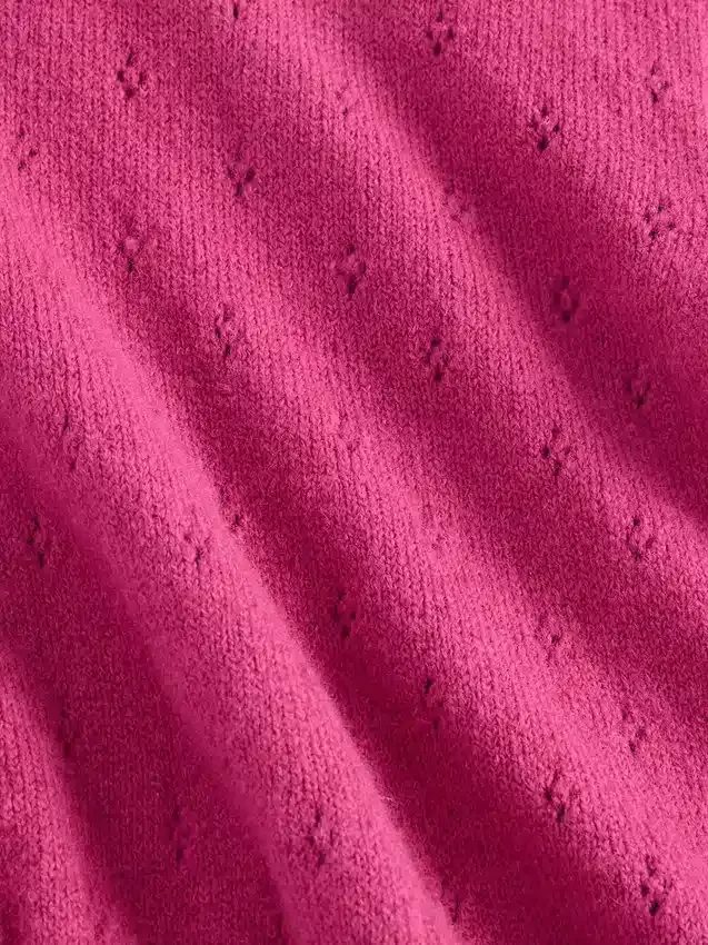Pull en CashSoft à motif pointelle pour Bébé & Enfant