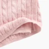 Pull en coton tricoté à torsades pour enfant