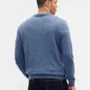 Pull en laine mérinos mélangée