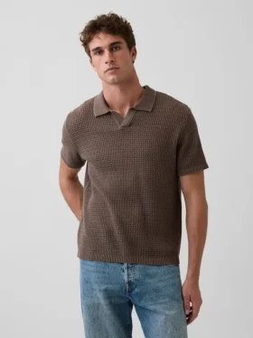 Pull en maille ajourée