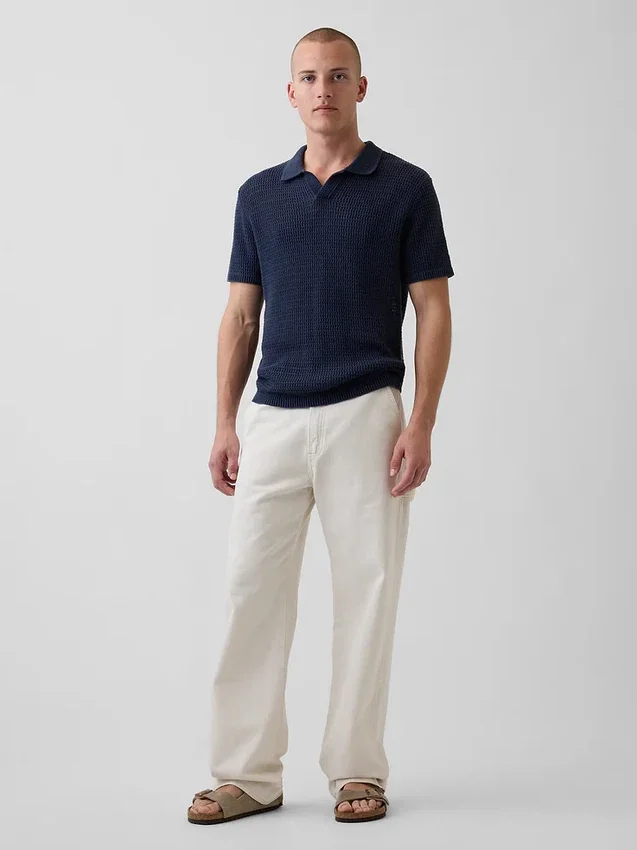 Pull en maille ajourée