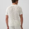 Pull en maille ajourée