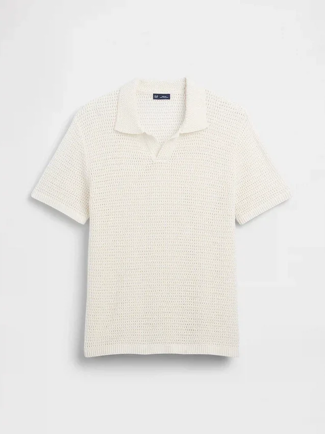 Pull en maille ajourée