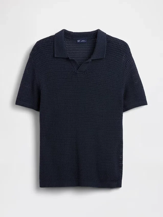 Pull en maille ajourée