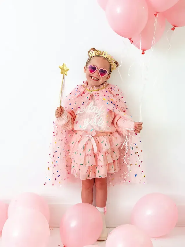 Pull en maille « Sweet Wink Birthday Girl Sprinkle »