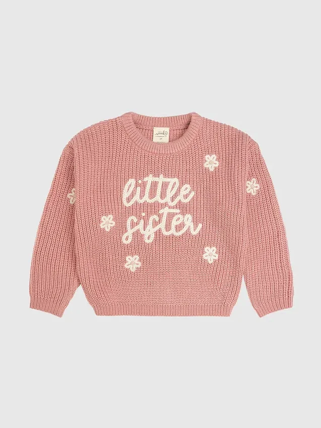 Pull en maille « Sweet Wink Little Sister »