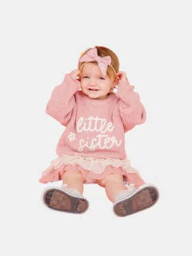 Pull en maille « Sweet Wink Little Sister »