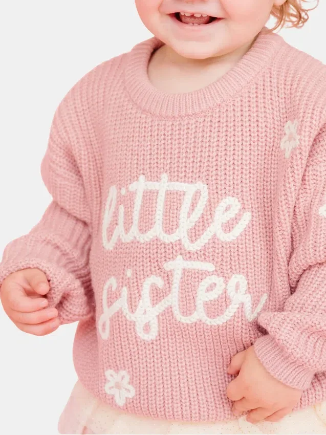 Pull en maille « Sweet Wink Little Sister »
