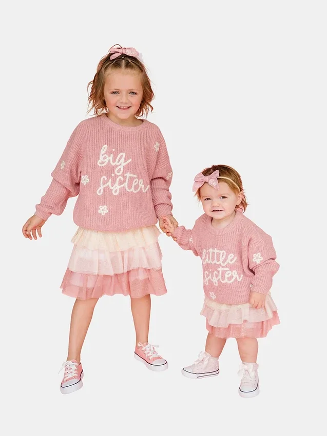 Pull en maille « Sweet Wink Little Sister »