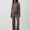 Pull en maille torsadée ample CashSoft
