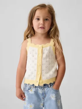 Pull en pointelle à blocs de couleur pour Bébé & Enfant