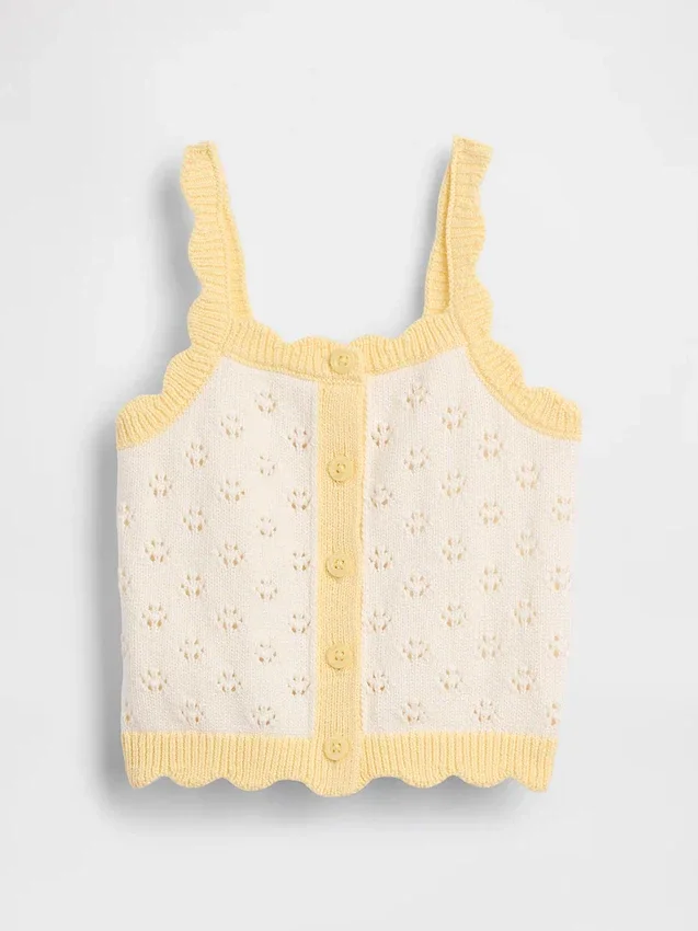 Pull en pointelle à blocs de couleur pour Bébé & Enfant
