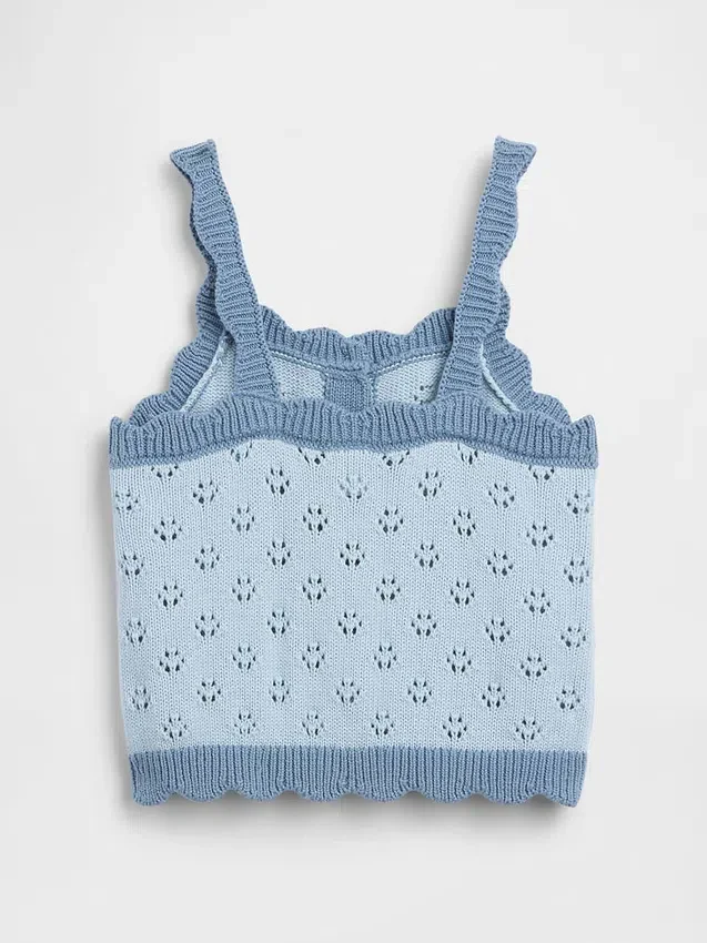 Pull en pointelle à blocs de couleur pour Bébé & Enfant