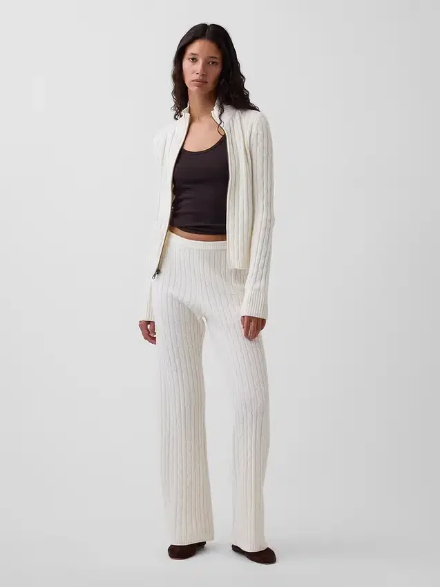 Pull en tricot torsadé CashSoft