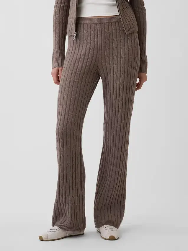 Pull en tricot torsadé CashSoft