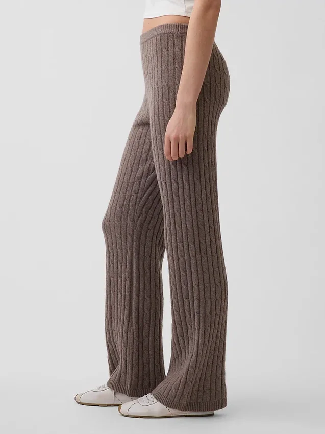 Pull en tricot torsadé CashSoft