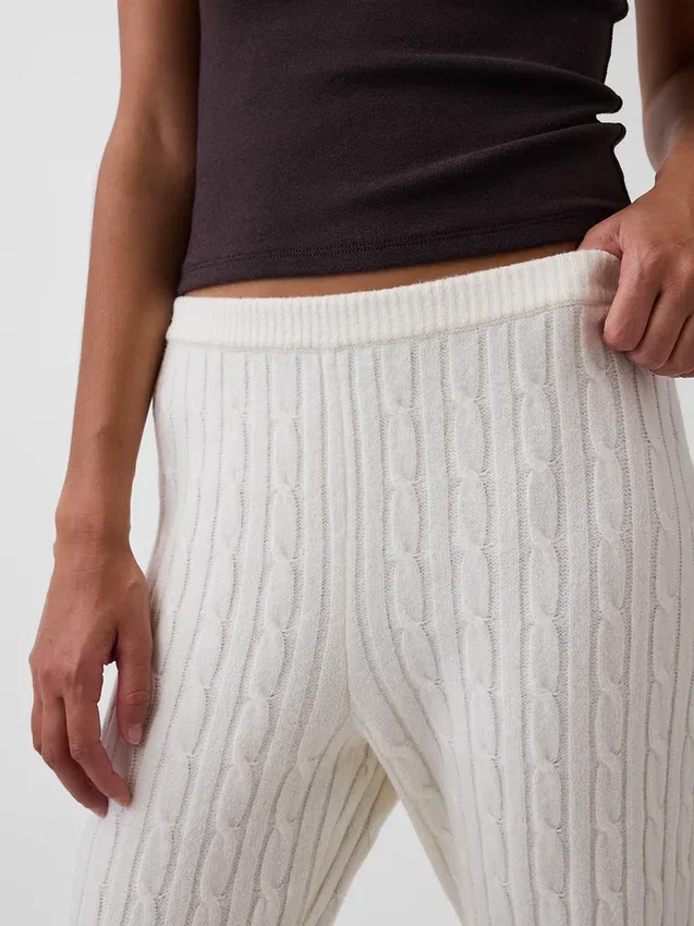 Pull en tricot torsadé CashSoft