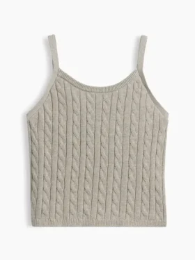 Pull en tricot torsadé pour enfant