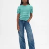 Pull enfant festonné à mailles variées