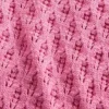 Pull enfant oversize à col rond en crochet