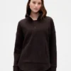 Pull GapFit matelassé en jacquard à demi-zip