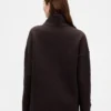 Pull GapFit matelassé en jacquard à demi-zip
