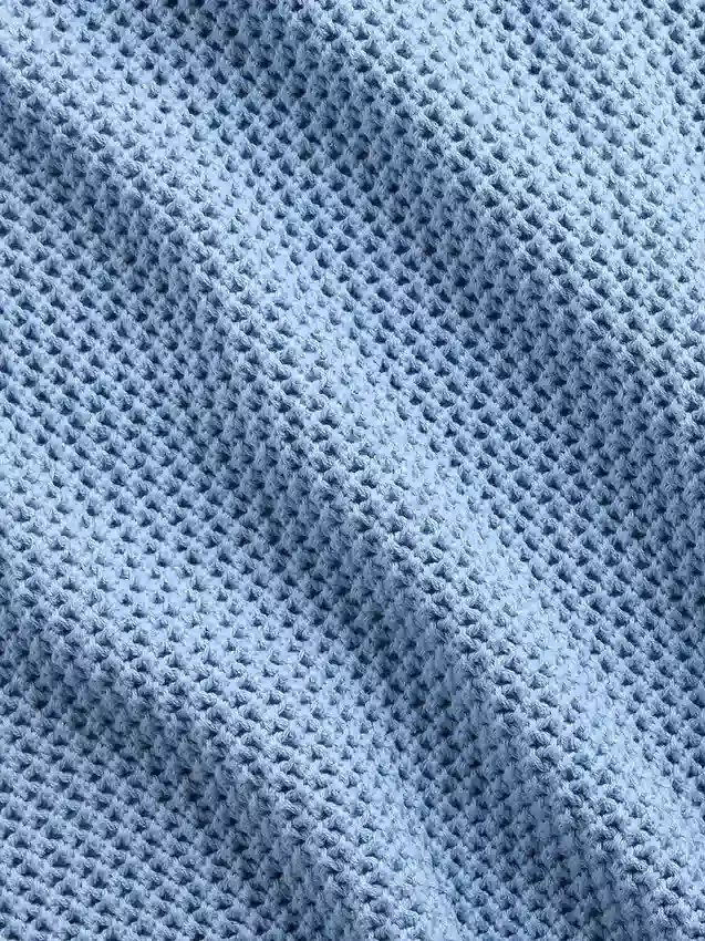 Pull graphique oversize en crochet pour enfant