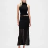 Pull-jupe longue transparente
