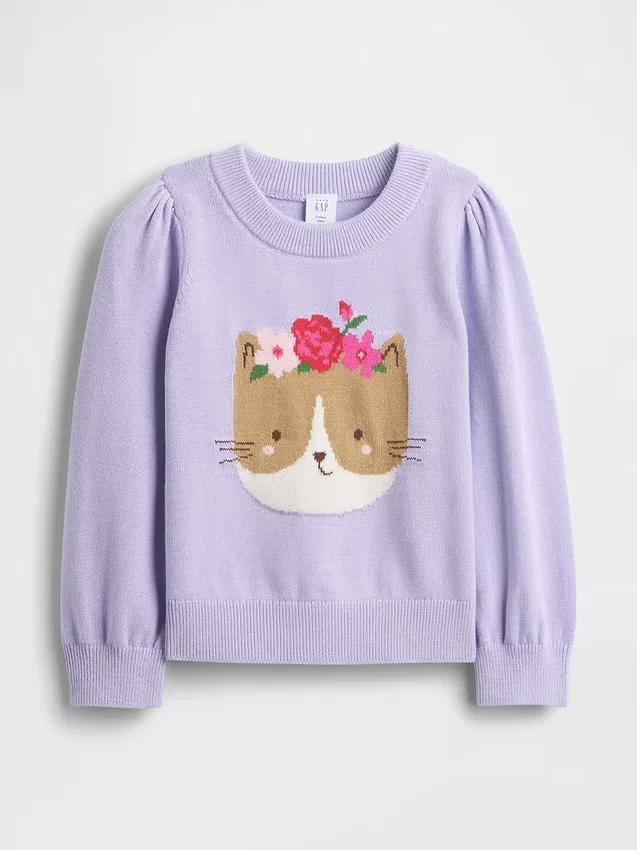 Pull à manches bouffantes pour Bébé & Enfant
