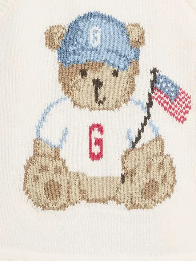Pull à motif « Brannan Bear Americana » pour Bébé & Enfant