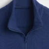 Pull-over décontracté à demi-zip en tissu éponge Vintagesoft pour enfant