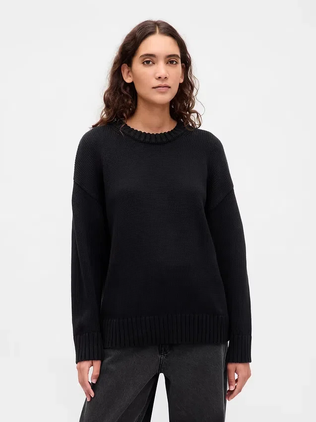 Pull oversize 100 % coton