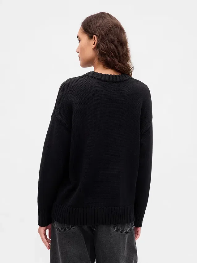 Pull oversize 100 % coton