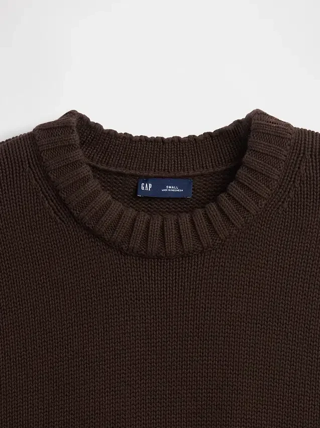 Pull oversize 100 % coton