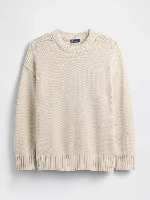 Pull oversize 100 % coton