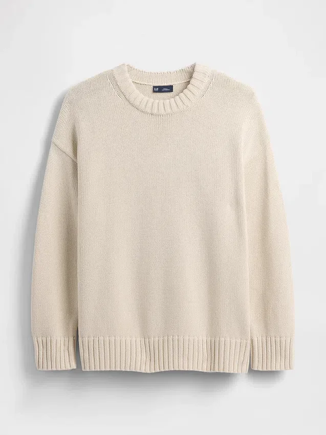 Pull oversize 100 % coton