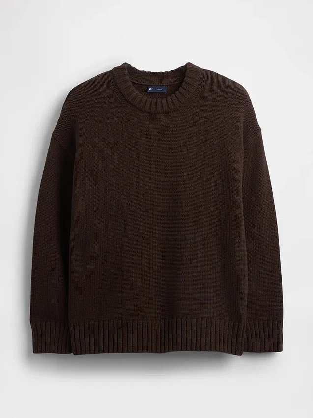 Pull oversize 100 % coton