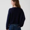 Pull oversize au crochet pour enfant, style « Americana »