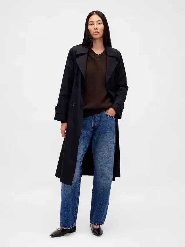 Pull oversize à col en V CashSoft
