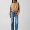 Pull oversize à demi-zip Vintagesoft